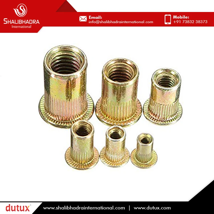 Thermoplastic and Thermoset Custom Square Brass Insert Nuts India