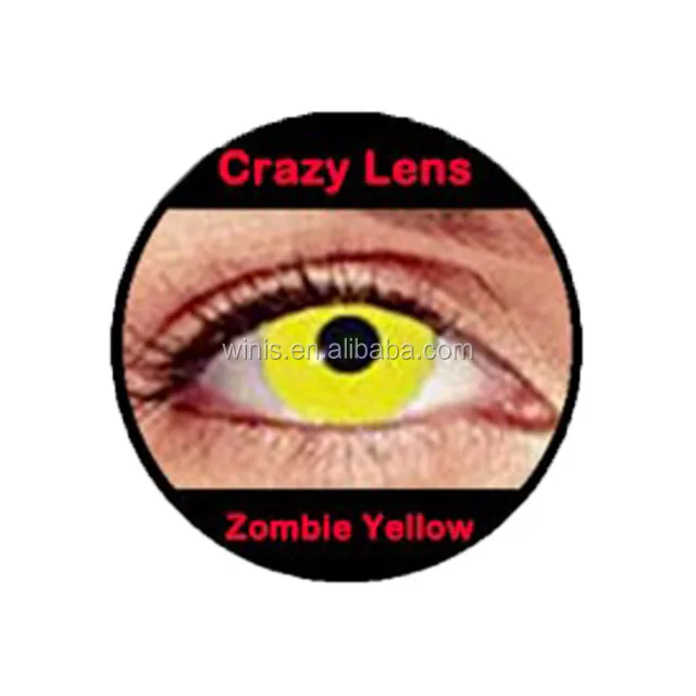 White Cat eyes color contact lenses cosplay cosmetic halloween contacts form Korean