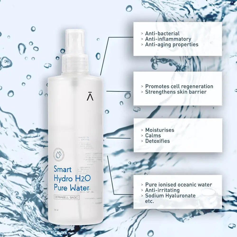 Korean Skincare Toner_ Smart Hydro H2O Pure water_Skin/ Toner/ Mist