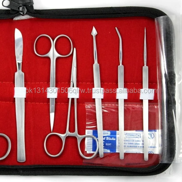
Student Dissecting Sets 29 tools with 6 T-pins/ Biology Lab Anatomy Surgical Dissection 