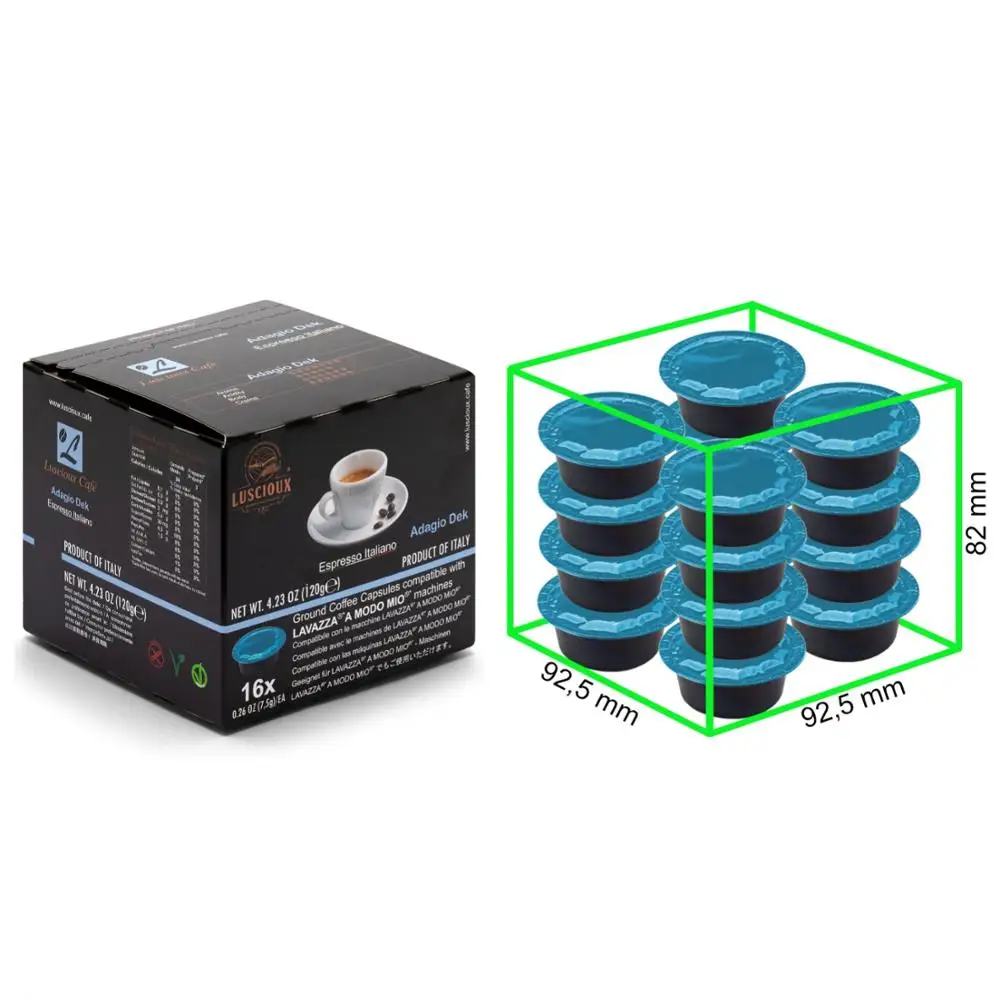 
Premium Quality Hot Selling Lavazza A Modo Mio Coffee Capsules for Sale 