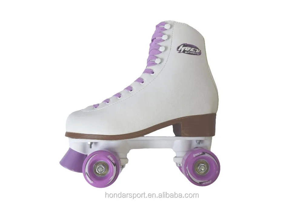 Элегантные роликовые коньки каблук художественные обувь patins quad branco