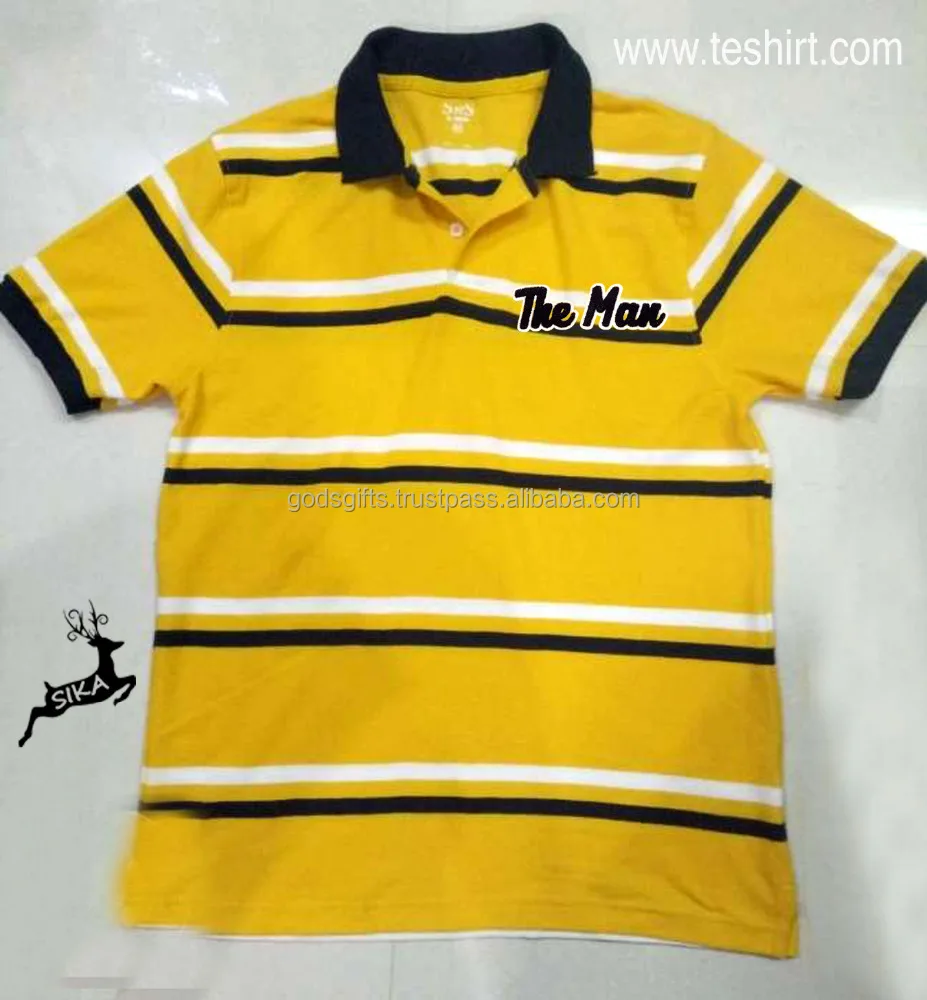 100% bio washed high quality cotton Plain dyed pique Polo T Shirts Cheap wholesale tirupur india