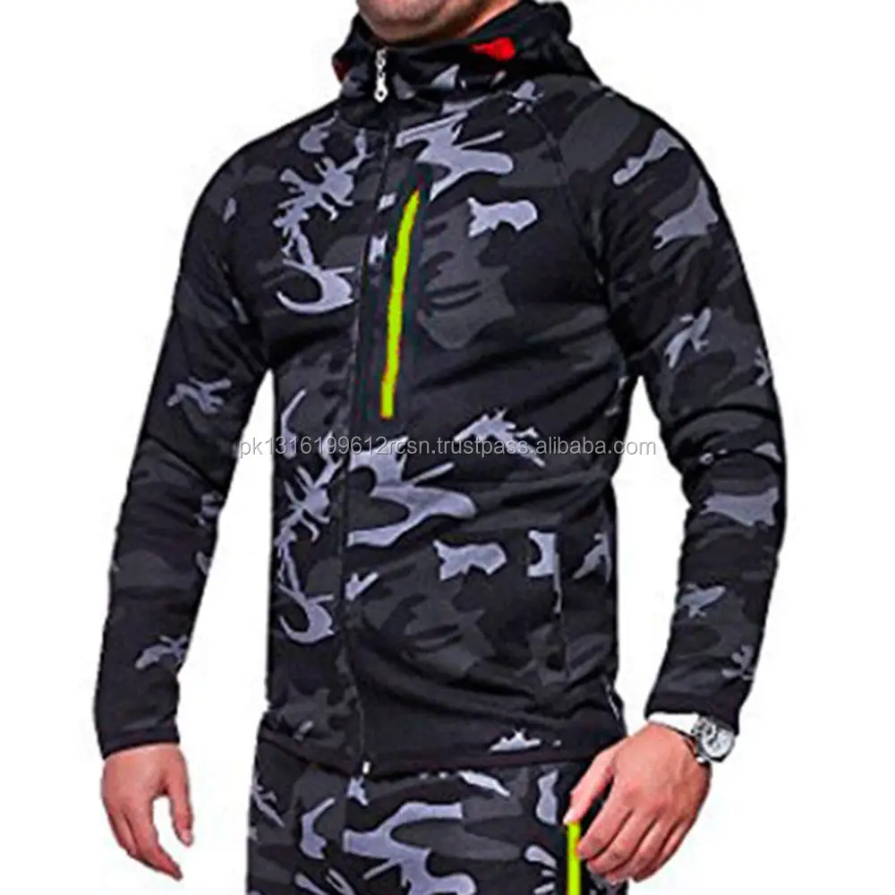 Camo Tracksuit / Army Style Running Suits