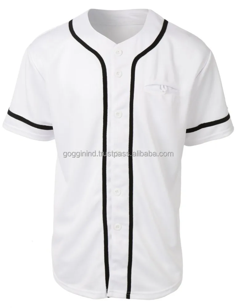 
100% polyester baseball shirt custom sublimated baseball jersey 