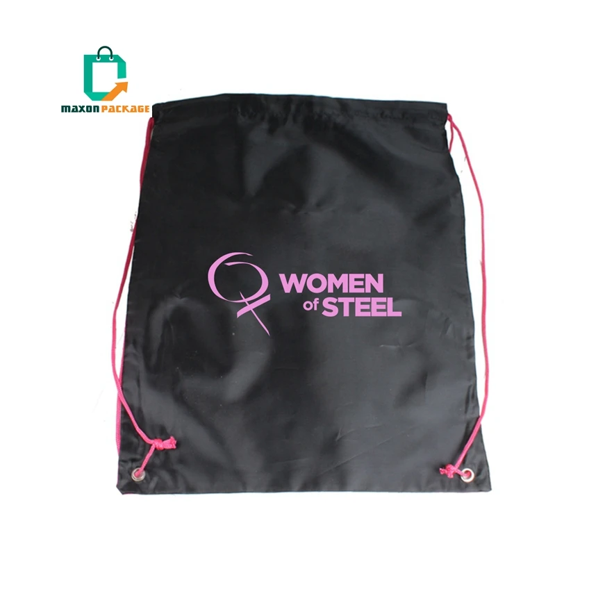 SMETA factory bakeshop Cheap Food Polyester String Bag