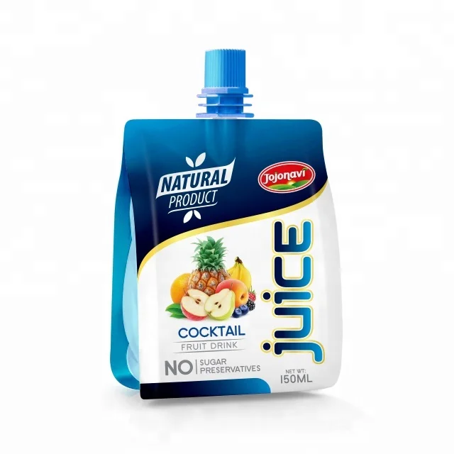 Grape Juice Fruit Drink 150ml Spouted Stand up Pouch