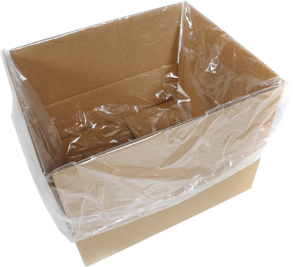Big Size Clear Ldpe Bag Plastic Liner - Pallet Cover Bin Liner Box Liner - Vietnam Manufacturer Square Bottom Bag Heat Seal