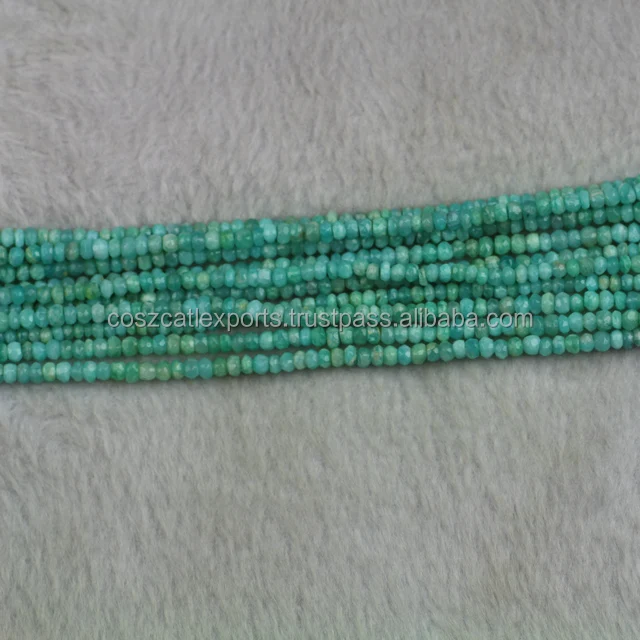 Loose Beads Round Stone Peru Natural blue Amazonite Round loose stone jewelry gemstone beads