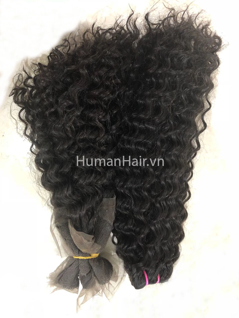 Best Curly and Wavy Vietnamese Hair Extension for hair business 100% virgin cuticle aligned hair extensions