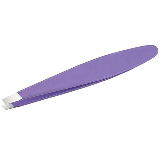Stainless Steel Mini Slanted Eyebrow Tweezers Professional Manicure Eyebrow Shaping Tweezers
