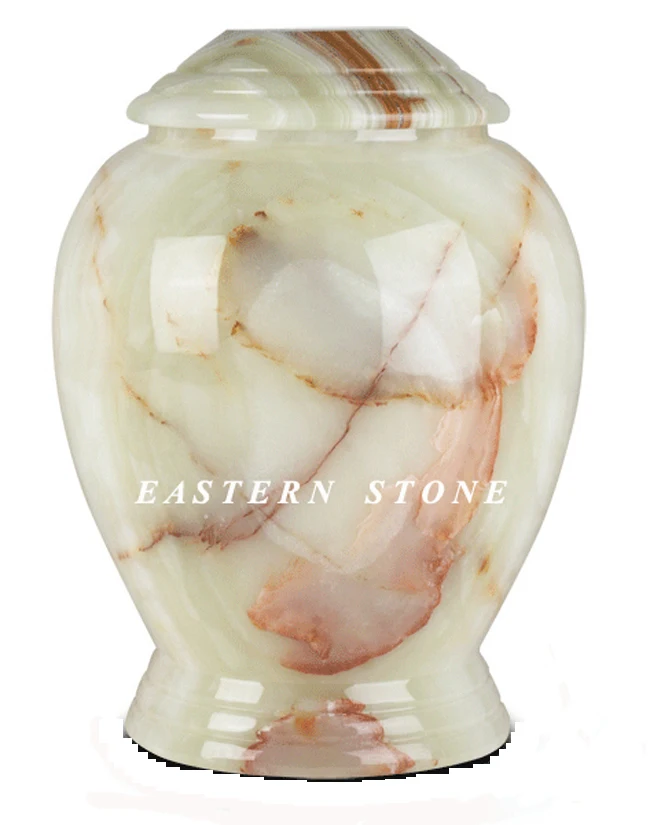 
TOMBSTONE ONYX, MARBLE STONE CREMATION URNS 