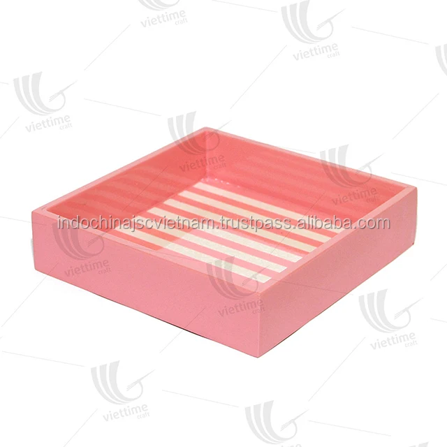 Wholesale high quality lacquer tray made in Vietnam