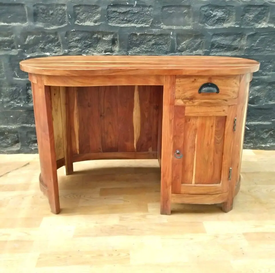 Wooden Office Table Desk Table, solid wood office furniture