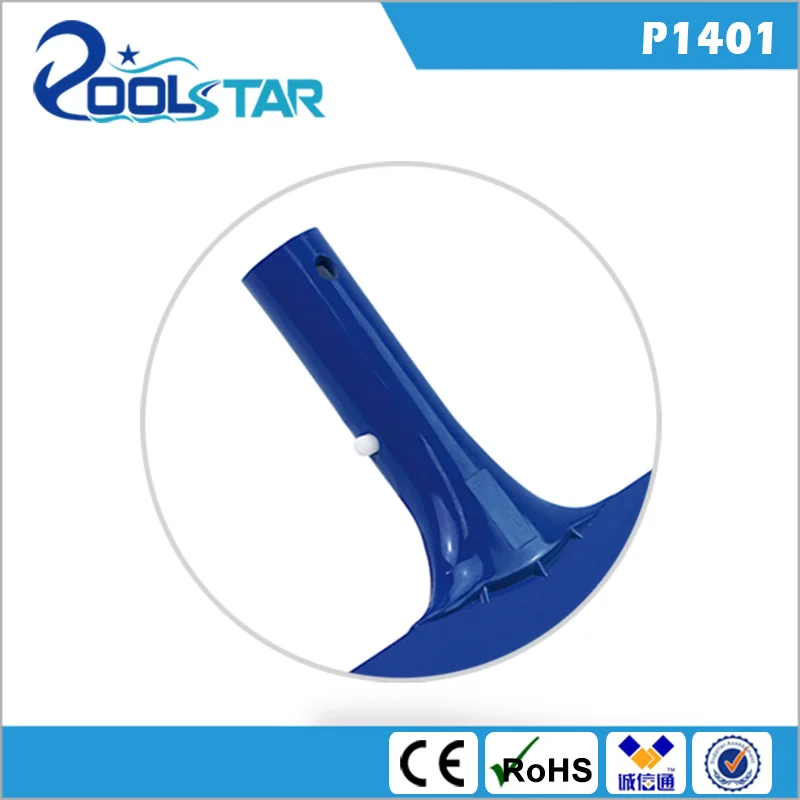 18-Inch Standard Swimming Pool Curved Wall Cleaning Equipment Durable Pool Brushes Plastic PP ABS Nylon Vacuum Cleaner