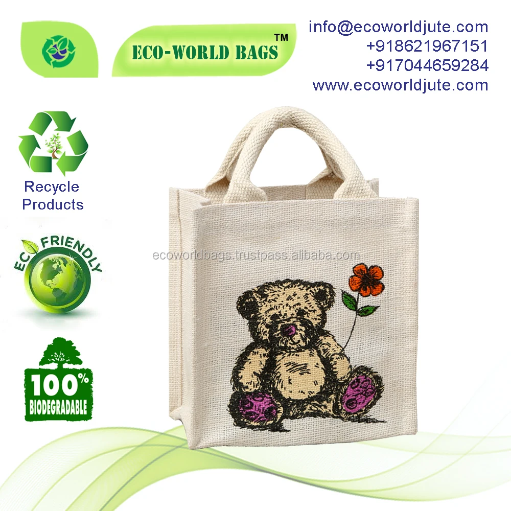 Luxury Designer Jute Kids Bags Handbags Fashionable Coin Purse for Little Girls Cute Mini Bags