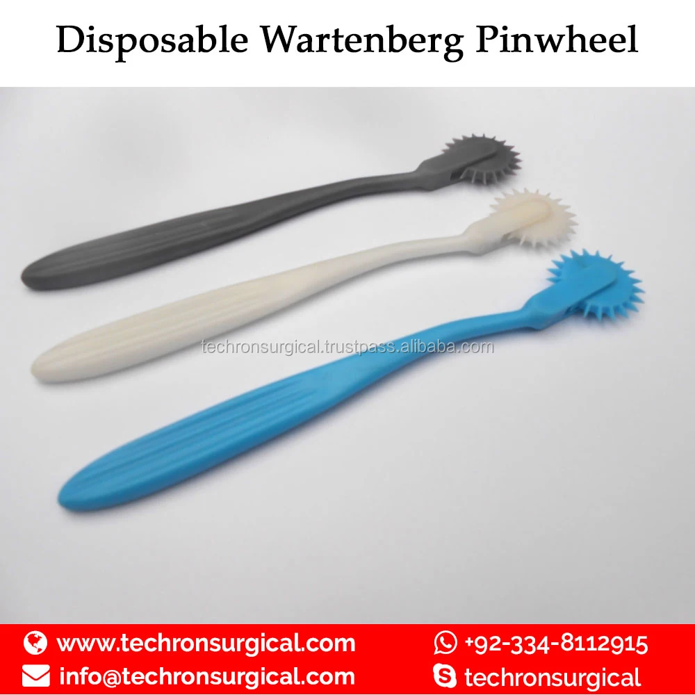Одноразовое ацетальное пластмассовое неврологическое диагностическое колесо Wartenberg, датчик реакции нерва