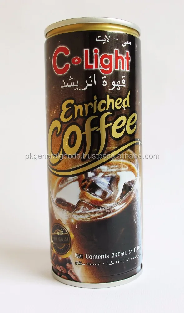  Готовый напиток для обогащенного кофе консервированный 240 мл марки C-Light