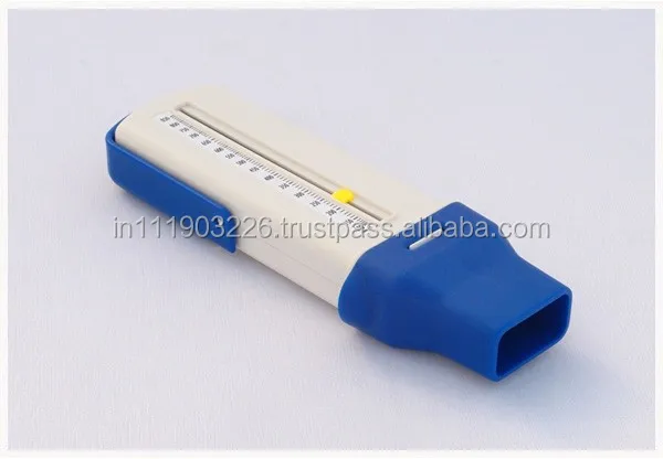 Peak Flow Meter Enables objective measurement of Peak Expiratory Flow to monitor Asthma or Lung Performance