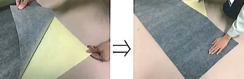 Oil and Water Absorption Mats Roll ER-90-0.3-FT with non-slip function and high durability for factory safety measures