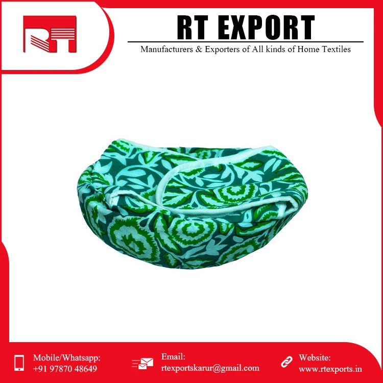 Wholesale Price Printed Cotton Bread Baskets Best Quality Product .