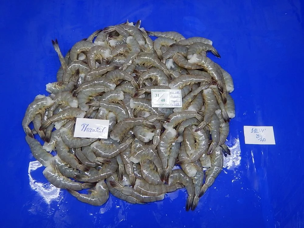 Безголовая оболочка на креветках VANNAMEI