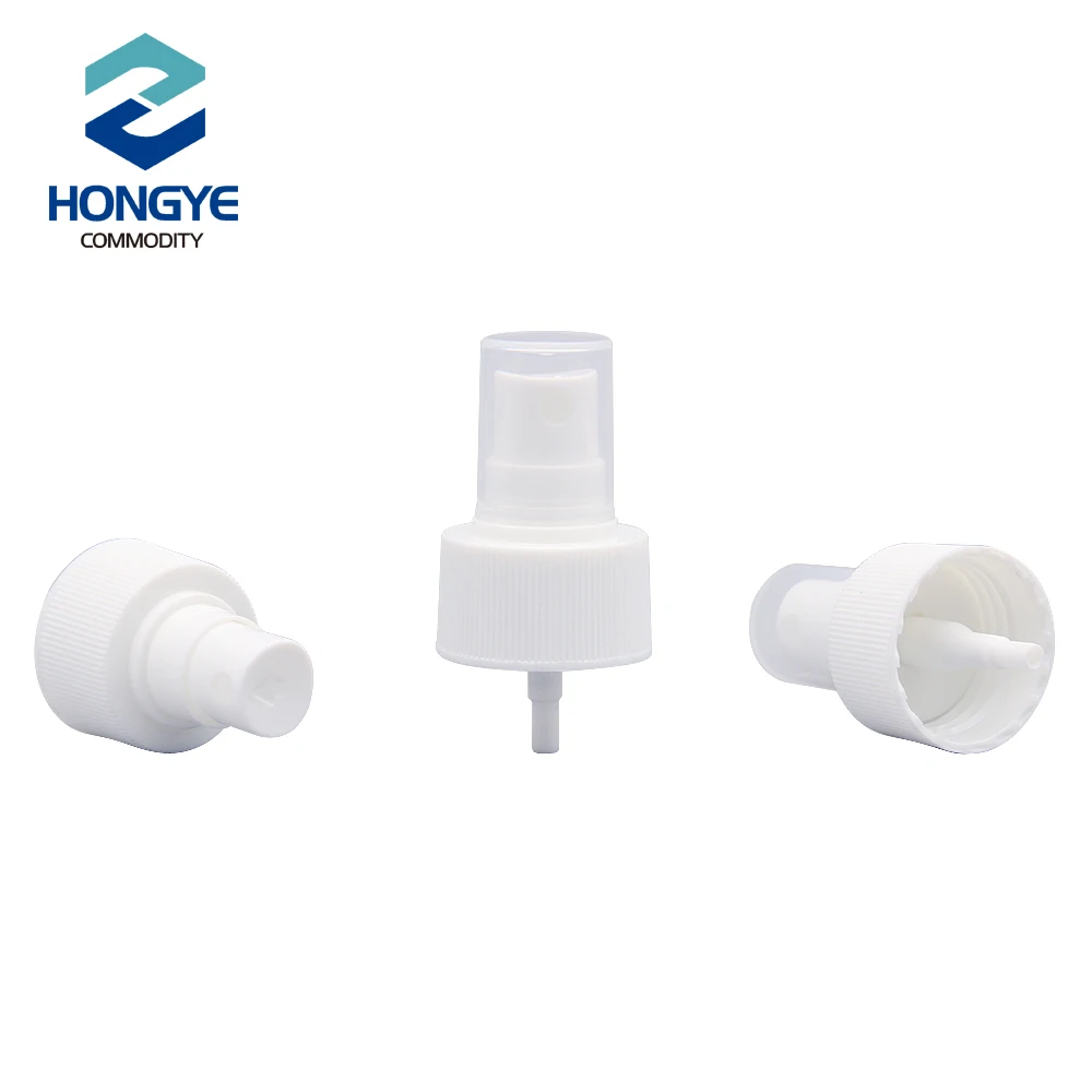 28/410 White Smooth Shampoo Plastic Cream Perfume Spray Pump Fine Mist Sprayer