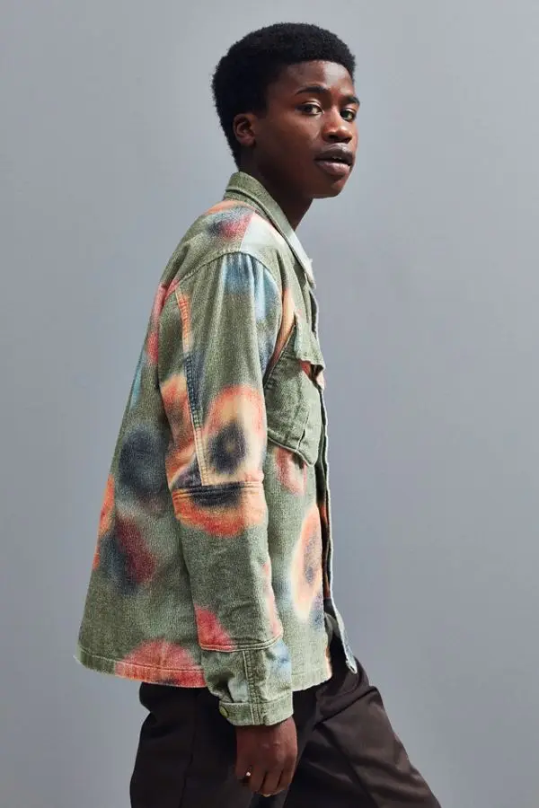 Новое поступление, тяжелая бархатная рубашка MGOO с принтом джунглей, мужская рубашка с длинным рукавом