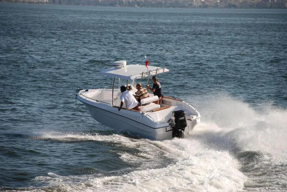 
Hot Sale Cheap Fiberglass Boat Yacht Fishing Boat FISHER 21 