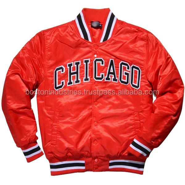 Индивидуальная атласная куртка без ограничений по индивидуальному заказу Сделайте свою собственную куртку в Boston Industries