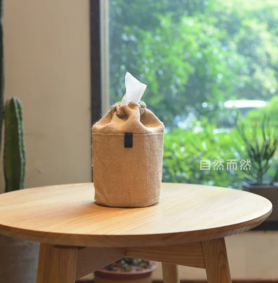 Wholesale hemp /jute drawstring sack gift bag for dog food