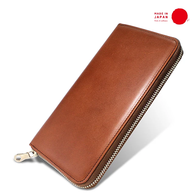 
[ TOCHIGI LEATHER ] Zip Around Long Wallet italy leather wallet men 
