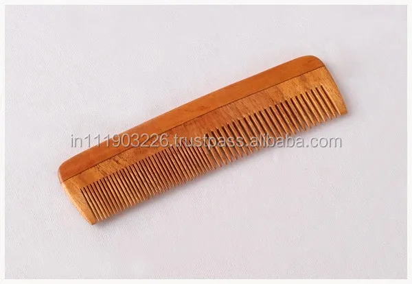 Ayurvedic Properties best quality Pure Neem Wooden Comb