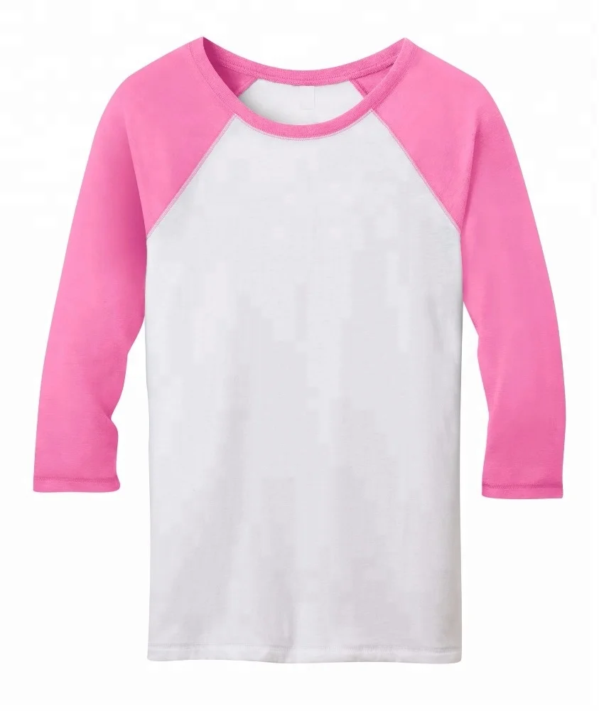 Пак неба 50 3/4 рукав для женщин унисекс бейсбольная майка как у звезд ткань в наличии полиэстер хлопок Бамбук из модифицированного вискозного волокна