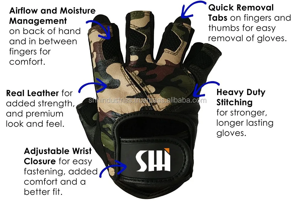 Weightlifting Gloves for Workout Gym Fitness Training and CrossFit Best for Men and Women