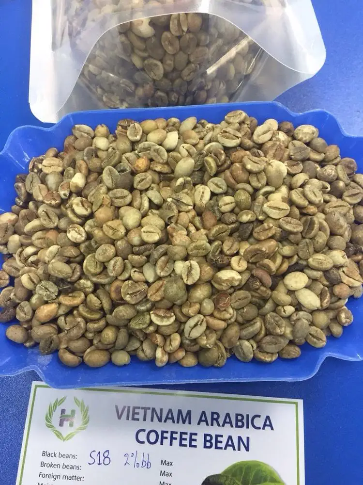  Кофейные Зеленые зерна 100% Robusta S13/S16/S18 0084974565715