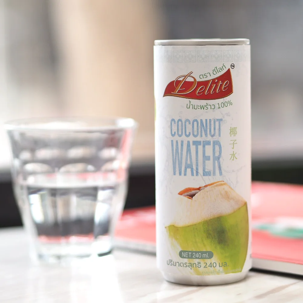 Оптовая продажа 100%, консервированная кокосовая вода из Таиланда