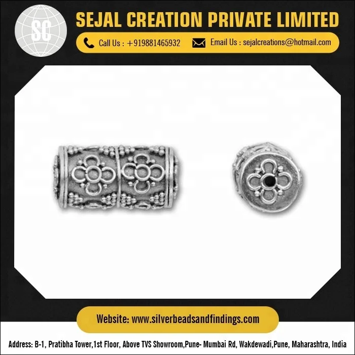 Высококачественные бусины из стерлингового серебра