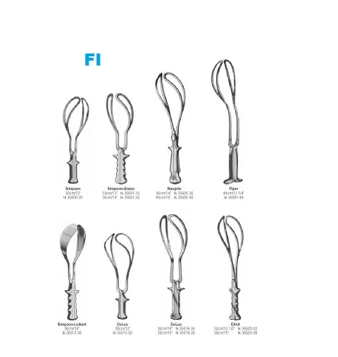 hot sale  stainless steel high quality Delee Obstetrical Forceps