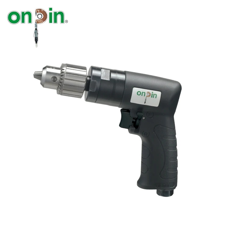 Handle exhaust pneumatic impact tool air drill
