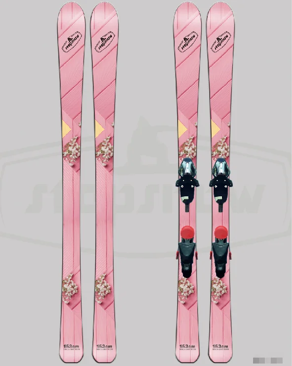 Poplar and Bamboo ski  Sublimation digital Printing board extruded base board sintered base mountain ski snow board
