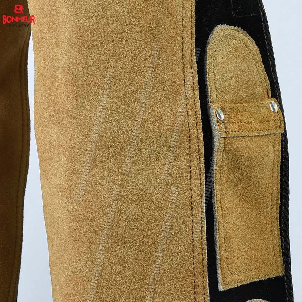 
Horse Farrier Apron Canvas leather Trimming Chaps professional farriers aprons with Pockets Magnets 