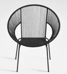 Modern Design of Hugo Leisure Egg Chair Furniture Made of Outdoor Rattan Wicker Chair for Wholesale