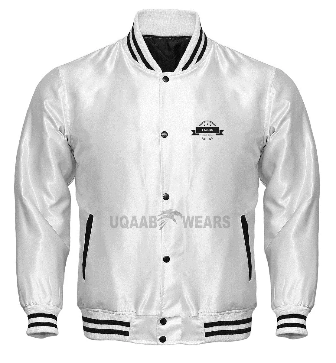 Varsity Baseball Bomber Harrington College Jacket Stain Polyester Casual Varsity Nylon Sports  Baseball Jackets Wholesale