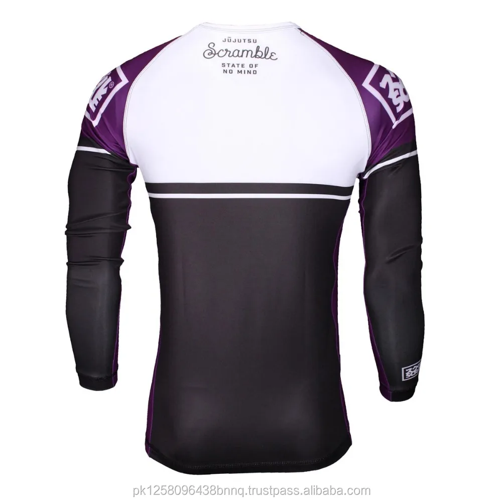 custom printed bjj rash guard sublimated rash guard manufacturer design your own/rash guard fabric spandex rashguards