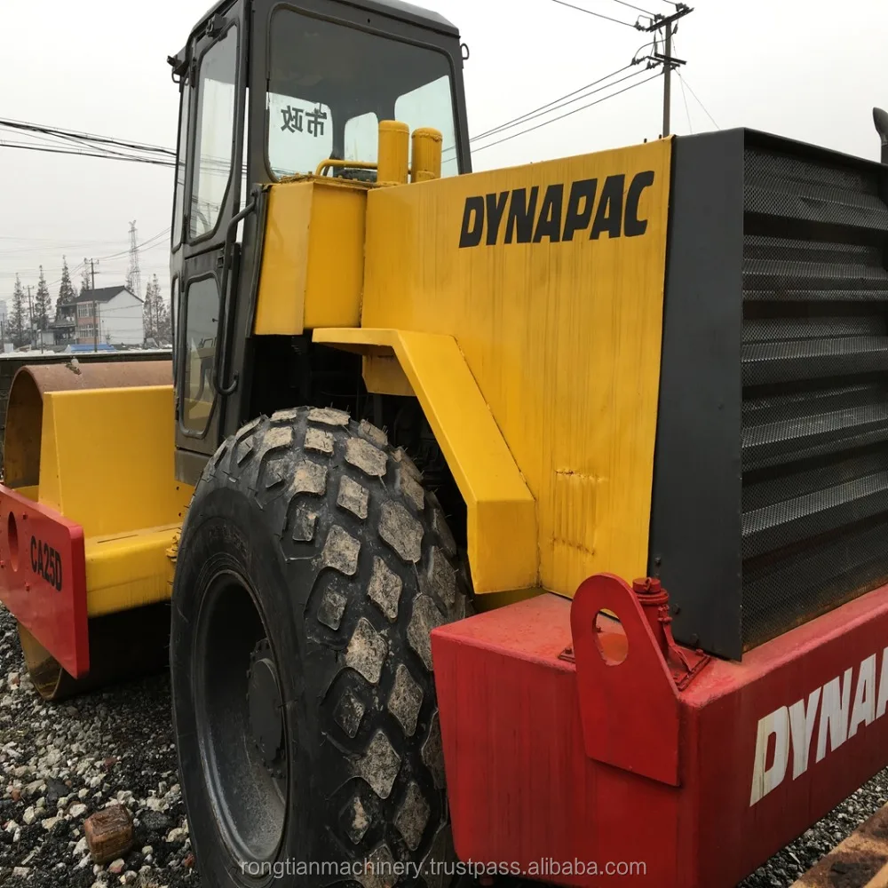 Dynapac ca25d road roller for sale, Japan used Dynapac road roller CA25D CA30D, single drum roller compactors
