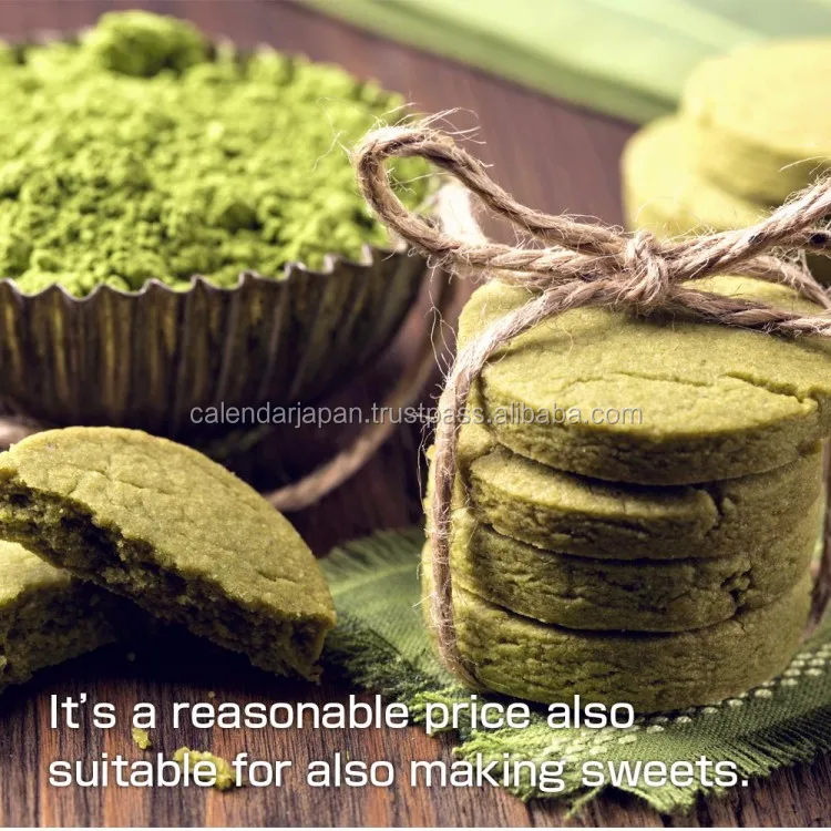 Green tea soft serve ice cream powder