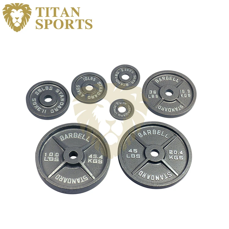 100LB Cast Iron Weight Plates