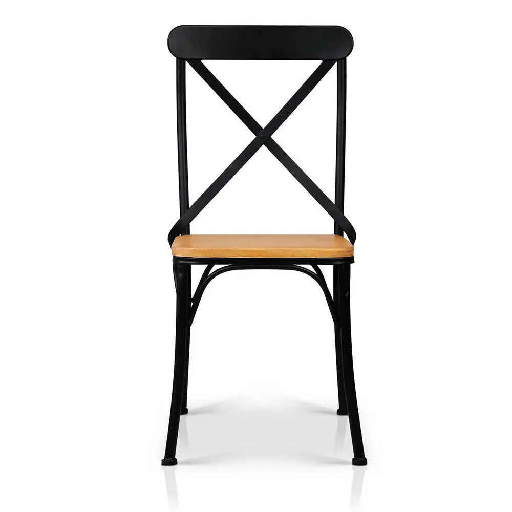 Classic Fashion Wood & Leather Industrial Chair