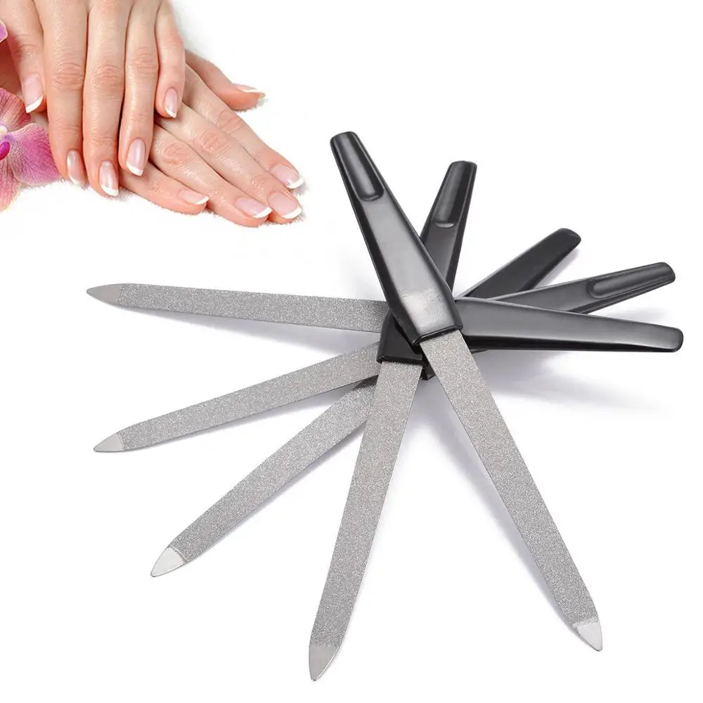 GRIT RED MYLAR NAIL FILE CUSTOM LOGO PRINTED BUFFER ZEBRA POLISH NAIL FILER BEST MANICURE PEDICURE TOOL